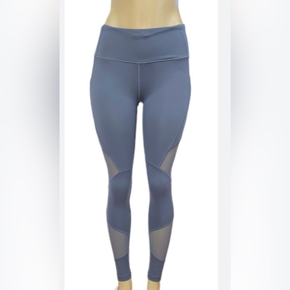Victoria’s Secret Purple Knockout Tights Leggings Mesh‎ Accents